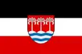 Erster Entwurf für eine geplante Flagge