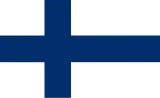 Flagge von Finnland