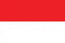 Frankenflagge ohne Frankenrechen