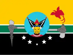 Flagge von Hela