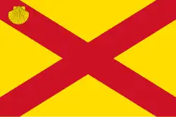 Flagge des Ortes Mijnsheerenland