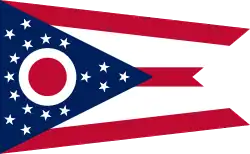 Flagge Ohios, ein Stander