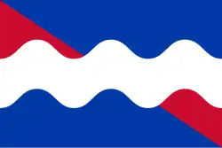 Flagge der Gemeinde Roerdalen