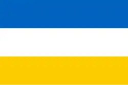 Flagge des Ortes Spijkenisse