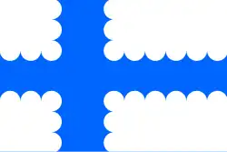 Flagge der Gemeinde Gulpen-Wittem