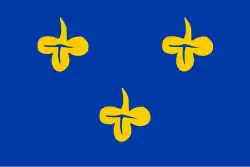 Flagge der Gemeinde Zoeterwoude