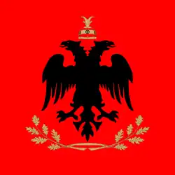 Flagge des Präsidenten