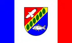 Flagge der Gemeinde Carpin.
