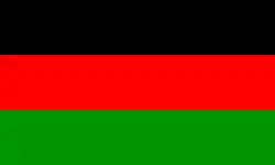 Flagge der Stadt Parchim