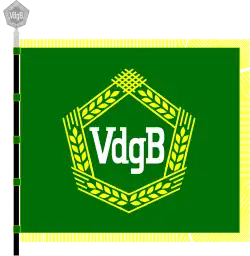 Flagge der Vereinigung der gegenseitigen Bauernhilfe