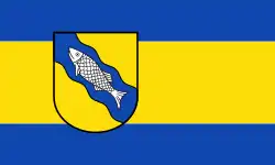 Hissflagge mit Wappen