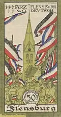 Notgeld Flensburg, 50 Pf.