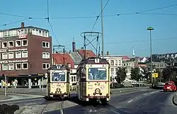 Die Straßenbahn verkehrte von 1881 bis 1973 in Flensburg