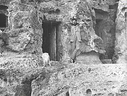 Flinders Petrie in Gizeh (um 1880)