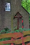 Das Gedenkkreuz an der Flootsmühle