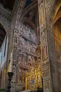 Legende des heiligen Kreuzes, 1385–1387, Nordwand der Apsis, Santa Croce, Florenz