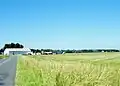 Flugplatz zwischen Floudès und La Réole