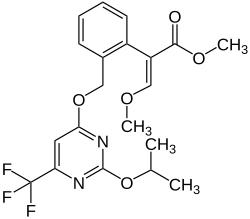 Strukturformel von Fluacrypyrim