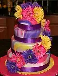 Modernes Cake Design mit Rollfondant und Blütenpaste