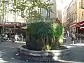 „Moos-Brunnen“ oder „Warm-Wasser-Brunnen“, Fontaine d’Eau Chaude (Fontaine Moussue), Cours Mirabeau