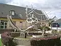 Brunnen vor dem Postamt