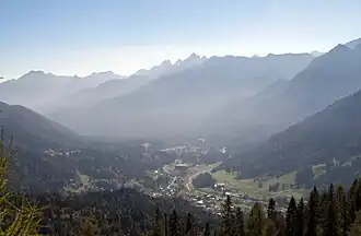 Forni di Sopra im Tal des Tagliamento