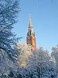 Die von Josef Stenbäck entworfene Kirche von Forssa wurde 1914–1917 erbaut.