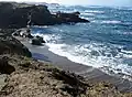 Blick auf Glass Beach