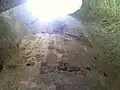 Mittelalterlicher Rundturm, der in die Strukturen aus dem 16. Jahrhundert integriert wurde