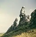 Mittelsteine, Teil der Teufelsmauer