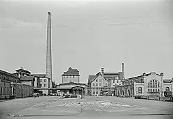 Das Schlachthofgelände 1952