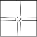 Vier Elefanten beschnüffeln eine Orange oder Toter Moment beim Billard