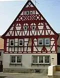 Fränkisches Fachwerk in Röttingen