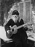 Frédéric Gérard mit Gitarre