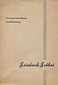 Broschüre des Museums ca. 1950 (archiviert im Ida-Seele-Archiv)