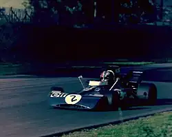 François Cevert beim (nicht zur WM zählenden) Rothmans World Championship Victory Race in Brands Hatch (1971)