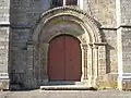 Portal der Kirche Saint-Pair in Sartilly