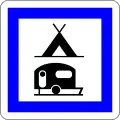CE4c: Zelt-, Wohnwagen- und Wohnmobilplatz (Terrain de camping pour tentes, caravanes et autocaravanes)