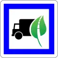 CE51: „Écotaxe“-Station für Güterverkehr (Réseau de distribution "écotaxe")
