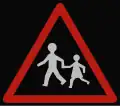 XA13a: Ort mit hohem Aufkommen an Kindern (Endroit fréquenté par les enfants)