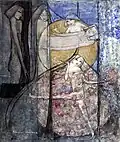 Woman Standing Behind The Sun