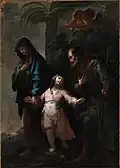 Die Rückkehr der Heiligen Familie aus Ägypten