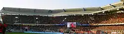 Die Nordkurve bei einem Heimspiel (2006)