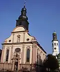 Die beiden Kirchen im Zentrum