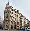 Geschäftshaus Kaiserstraße 59 / Elbestraße 26 in Frankfurt