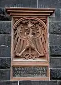 Spätgotisches heraldisches Schmuckstück des ehem. zum Rathaus gehörenden Haus Viole