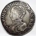 Teston für Karl IX. (Frankreich), geprägt 1562 in Toulose