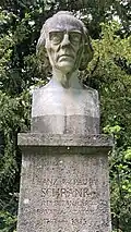 Büste im Botanischen Garten in Nymphenburg