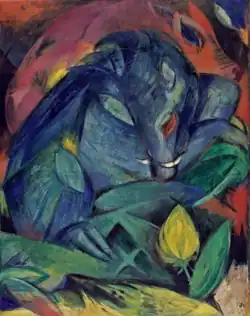 Franz Marc, Wildschweine (1913)