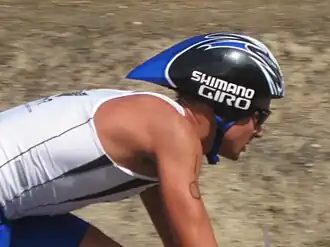 Fraser Cartmell beim Wildflower Triathlon (2009)